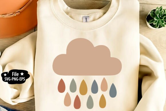 Boho Rain Cloud SVG PNG Review