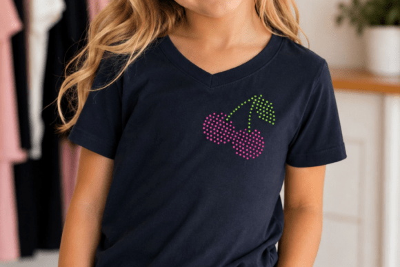 Cherry Rhinestone Template SVG Review
