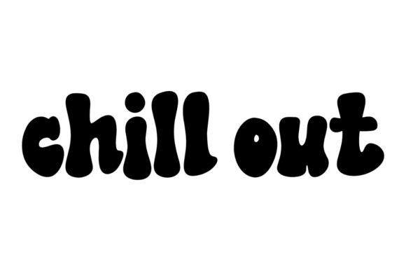 Chill Out SVG: A Designer’s Take on Retro Embroidery