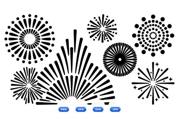 Retro Burst Vector Clipart Set Review