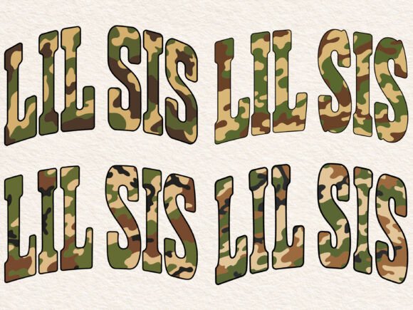 Retro Camo Lil Sis Embroidery Review