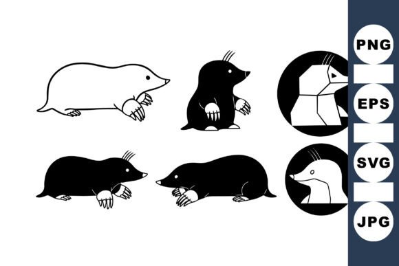 Retro Mole Clipart Collection Review