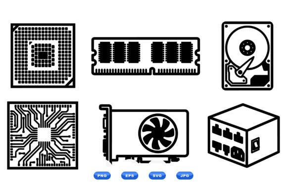 Retro Tech Hardware Icons Embroidery Review