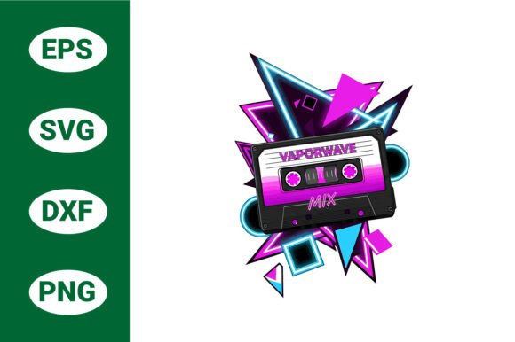 Retro Vaporwave Cassette Tape Embroidery Review